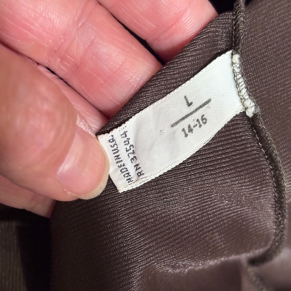 EMILIO PUCCI Brown Short Robe with Cream Lace Trim VINTAGE - Picture 7 of 9